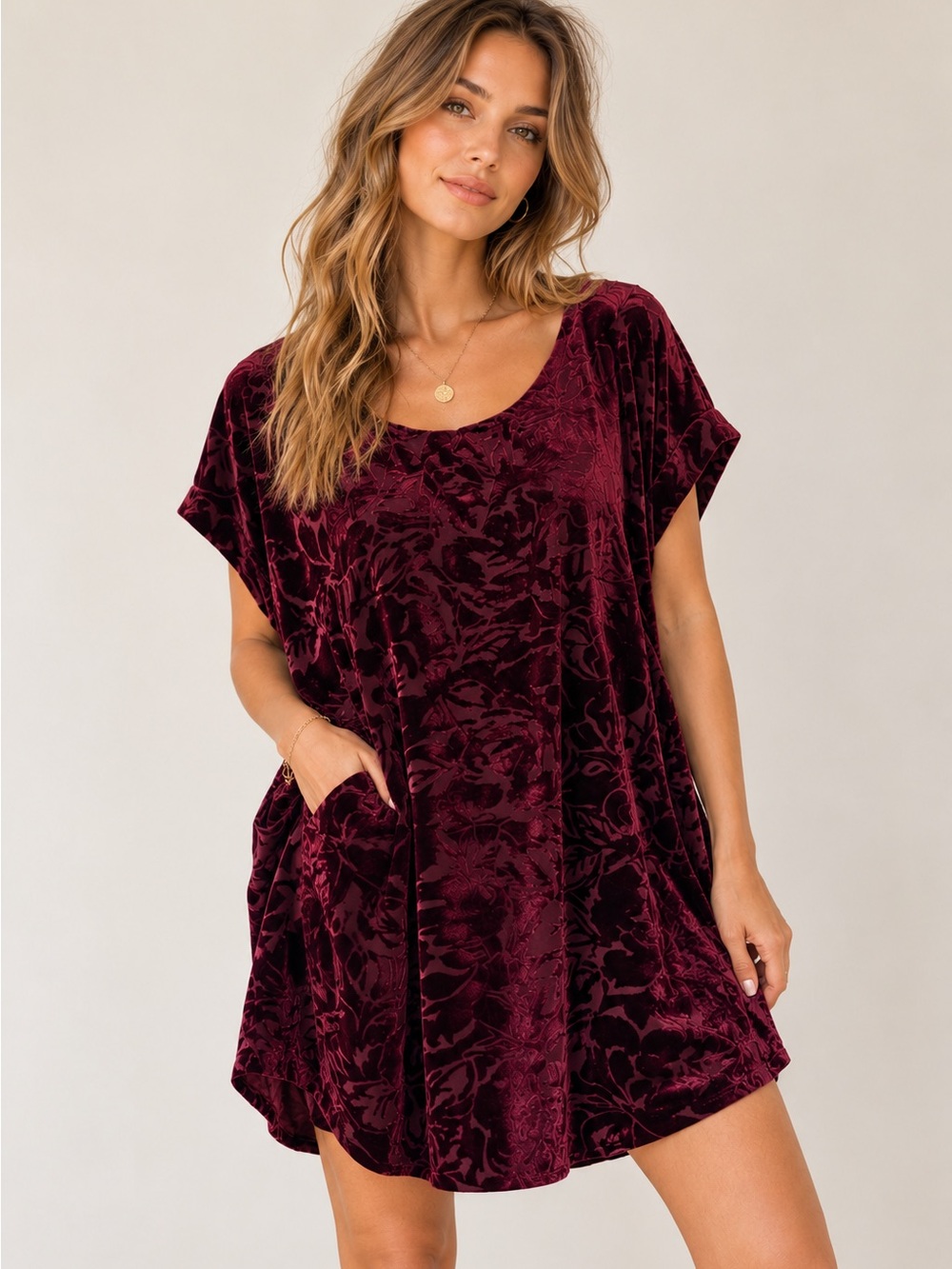 NWOT | Wilfred Velvet Tunic Dress
